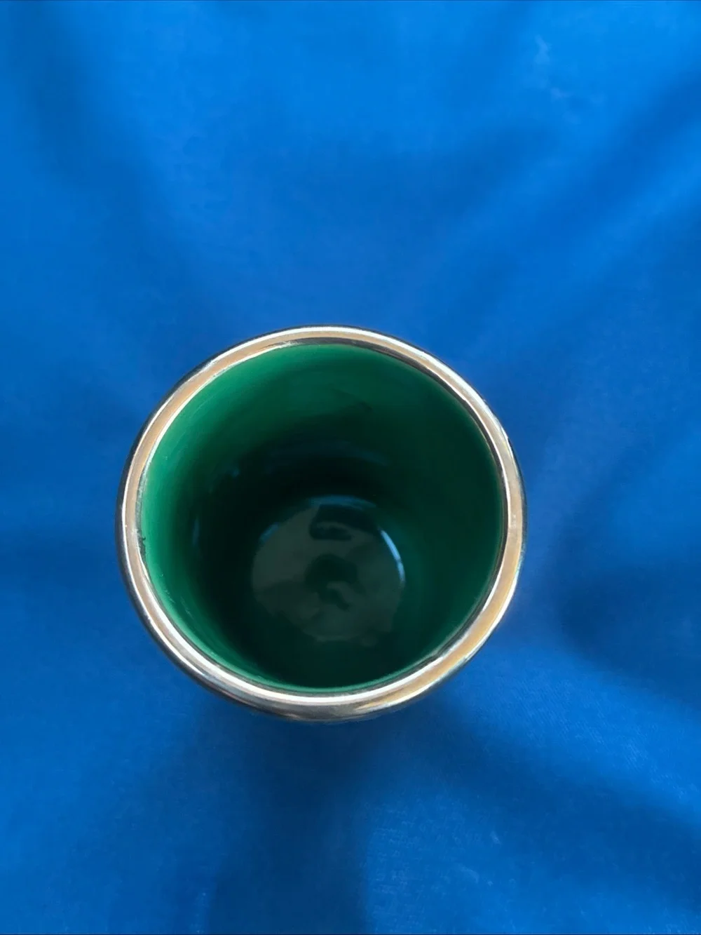 Ceramic-he D'Arte Mario Sambuco miniature cylinder vase from Italy